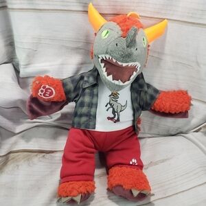 Build A Bear Red Dragon Great Wolf Lodge Magiquest Plush With Outfit 17 Inch